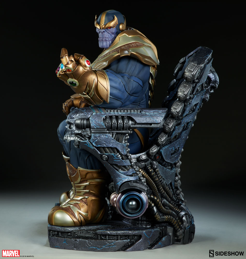 THANOS ON THRONE Maquette  Marvel-thanos-on-throne-maquette-sideshow-300434-08