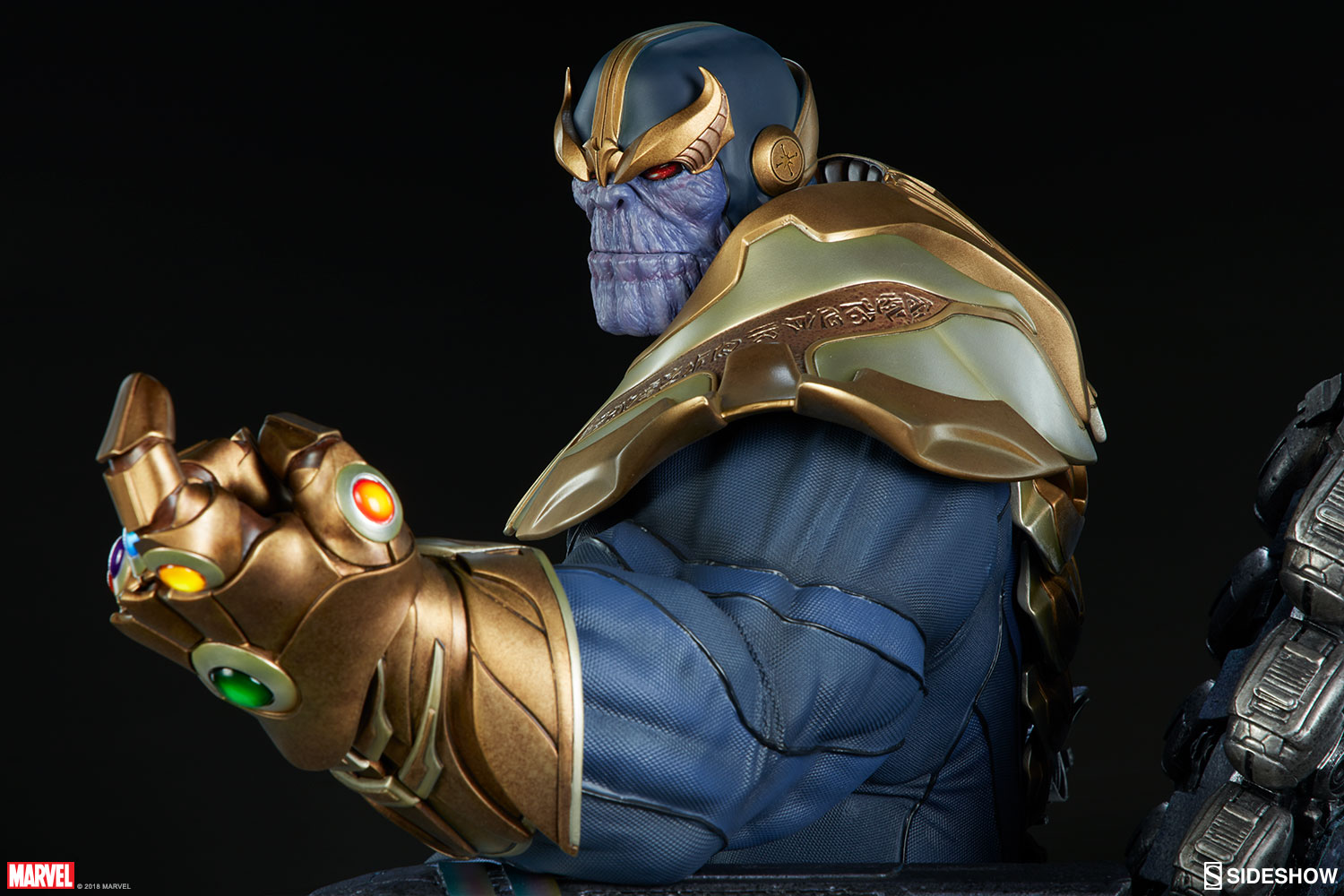 THANOS ON THRONE Maquette  Marvel-thanos-on-throne-maquette-sideshow-300434-21