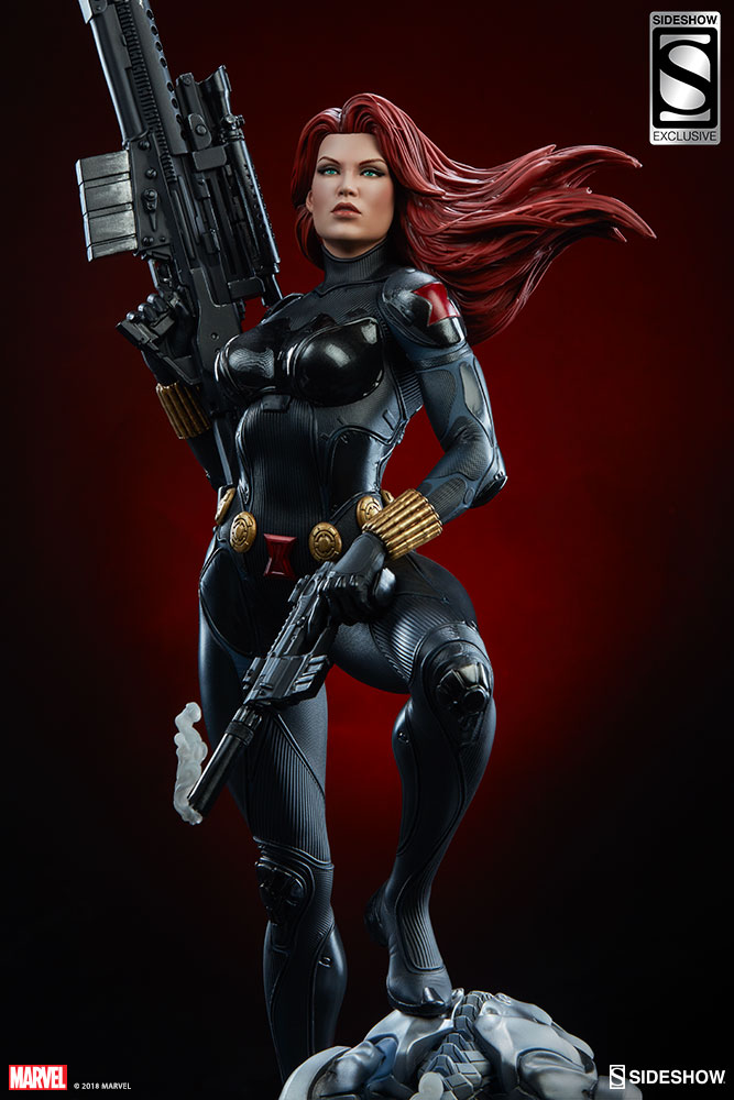 BLACK WIDOW "TACTICAL AVENGERS" New premium format 2018 Marvel-black-widow-premium-format-figure-sideshow-3004841-04