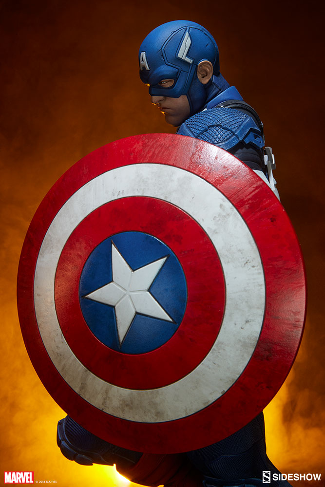 CAPTAIN AMERICA New premium format 2018 Marvel-captain-america-premium-format-figure-sideshow-300524-02