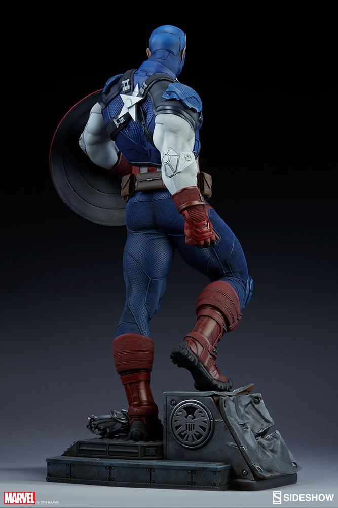 CAPTAIN AMERICA New premium format 2018 Marvel-captain-america-premium-format-figure-sideshow-300524-09