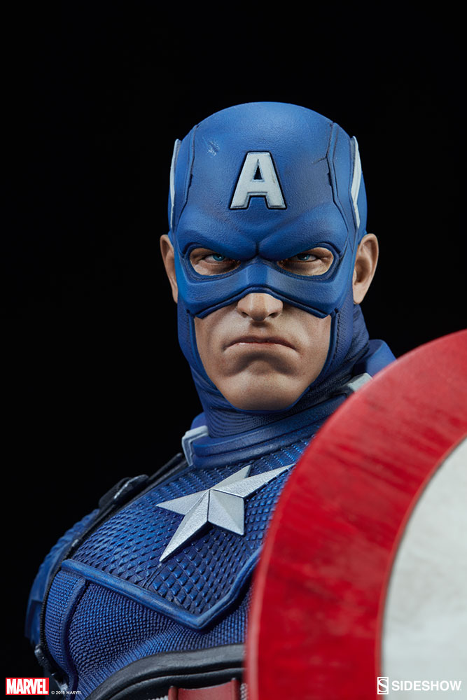 CAPTAIN AMERICA New premium format 2018 Marvel-captain-america-premium-format-figure-sideshow-300524-14