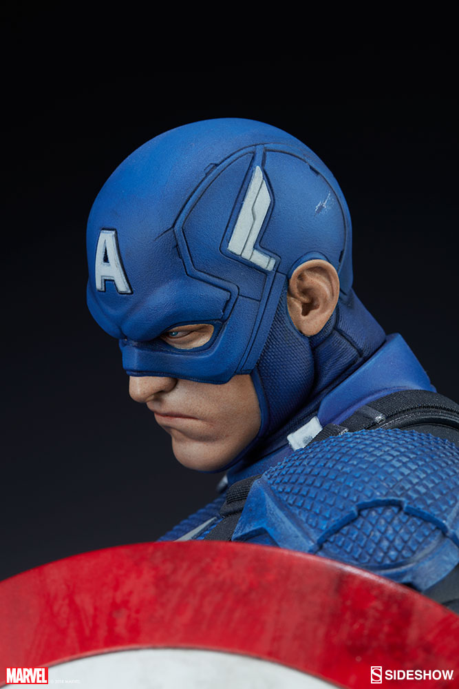 CAPTAIN AMERICA New premium format 2018 Marvel-captain-america-premium-format-figure-sideshow-300524-15