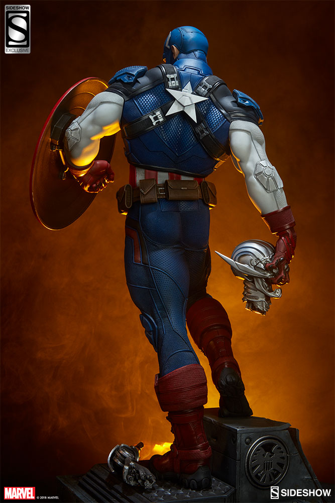 CAPTAIN AMERICA New premium format 2018 Marvel-captain-america-premium-format-figure-sideshow-300524-25