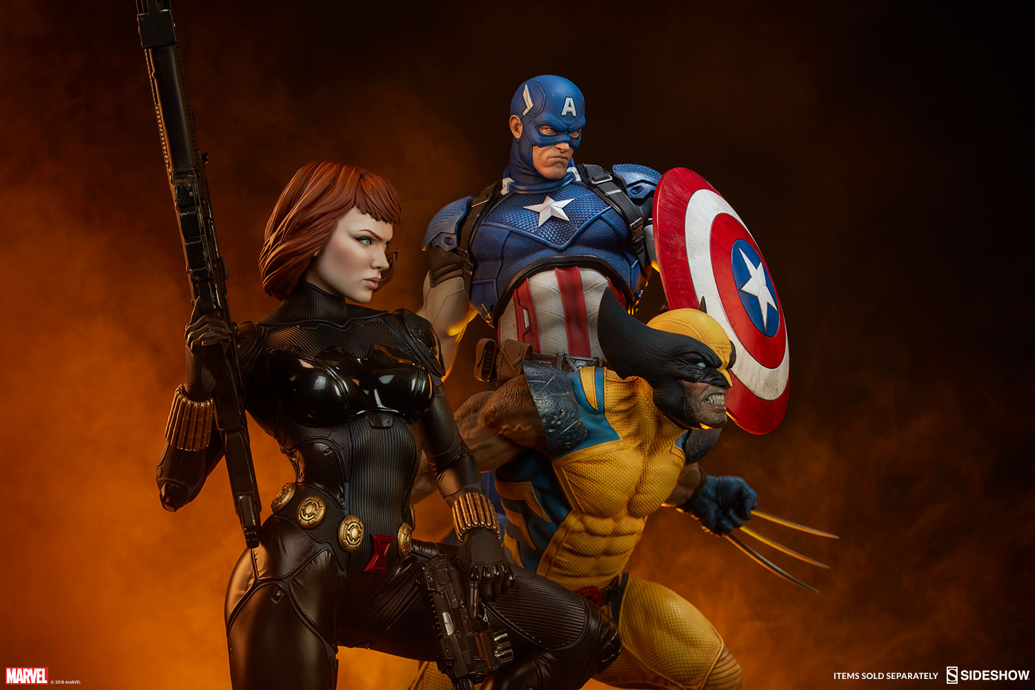 CAPTAIN AMERICA New premium format 2018 Marvel-captain-america-premium-format-figure-sideshow-300524-37