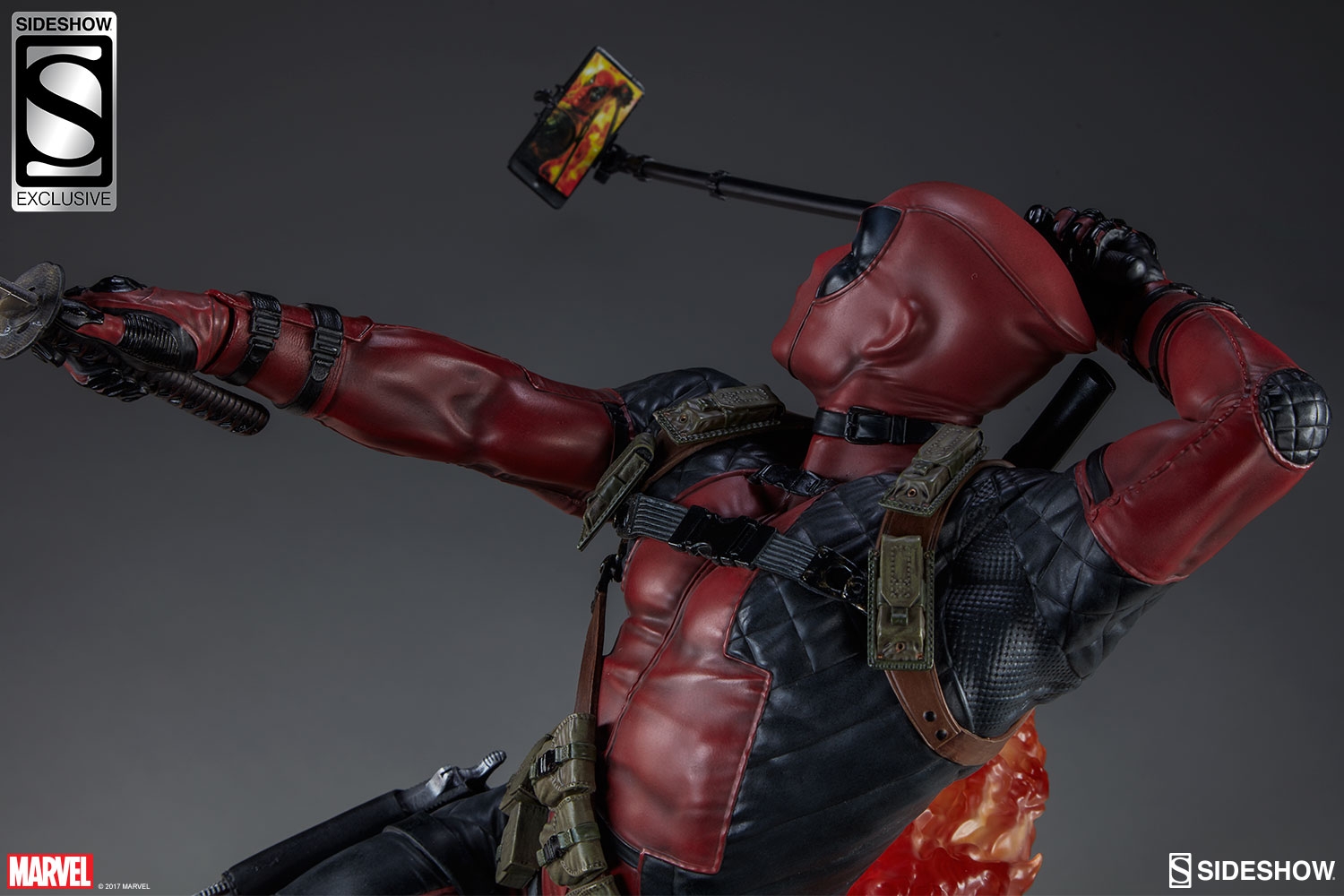 DEADPOOL HEAT SEEKER: New premium format 2017 Marvel-deadpool-heat-seeker-premium-format-figure-sideshow-300511-36