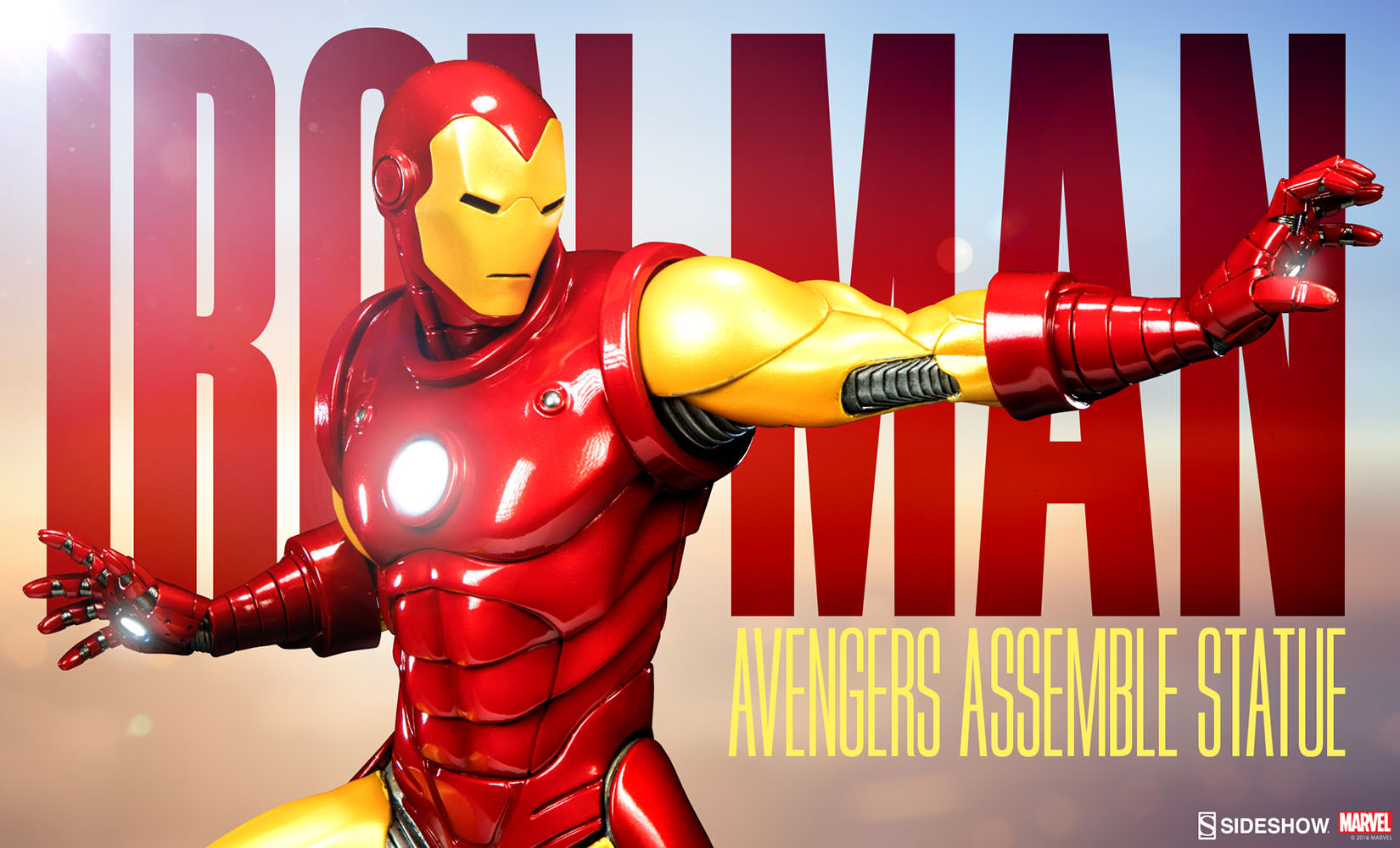 IRON MAN– Avengers Assemble Statue Iron-man-avengers-assemble-statue-sideshow-01