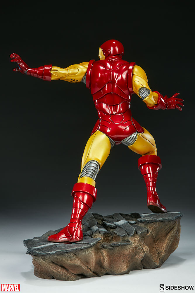 IRON MAN– Avengers Assemble Statue Iron-man-avengers-assemble-statue-sideshow-09