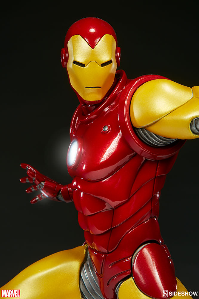 IRON MAN– Avengers Assemble Statue Iron-man-avengers-assemble-statue-sideshow-10