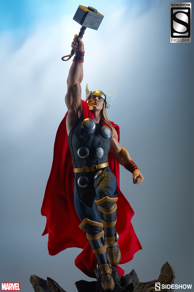 THOR – Avengers Assemble Statue  Thor-avengers-assemble-statue-sideshow-16