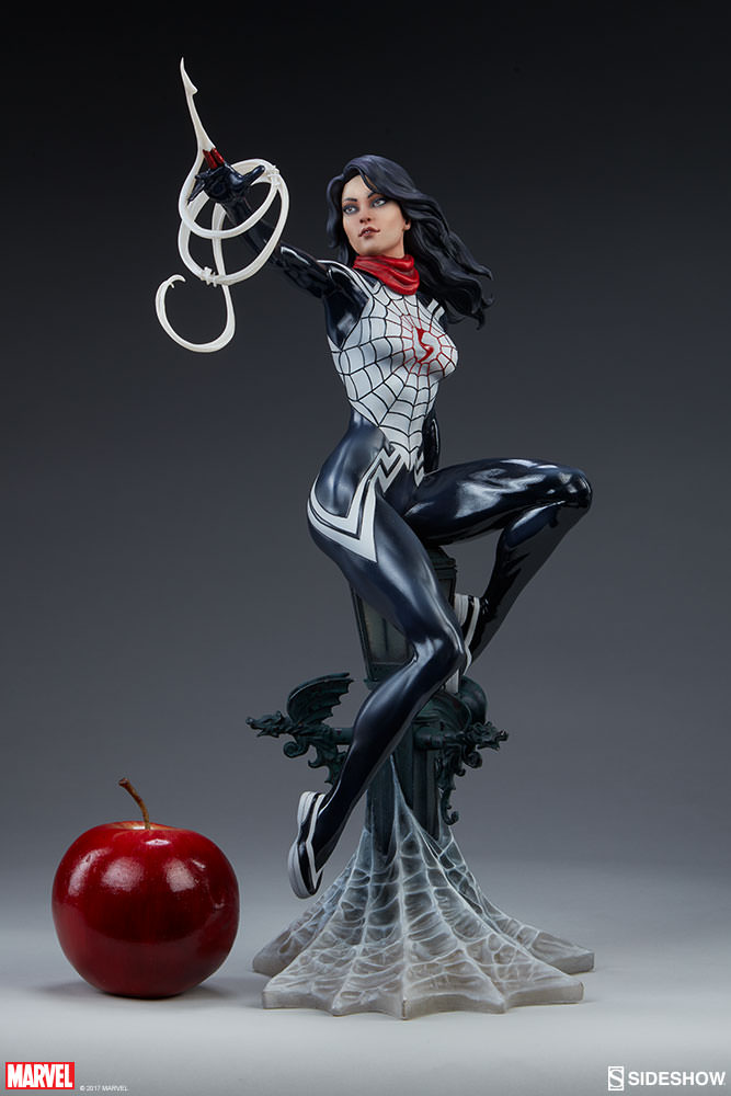 SILK " MARK BROOKS" Statue Marvel-silk-statue-sideshow-200502-03