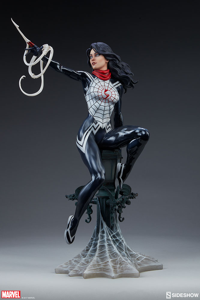 SILK " MARK BROOKS" Statue Marvel-silk-statue-sideshow-200502-04