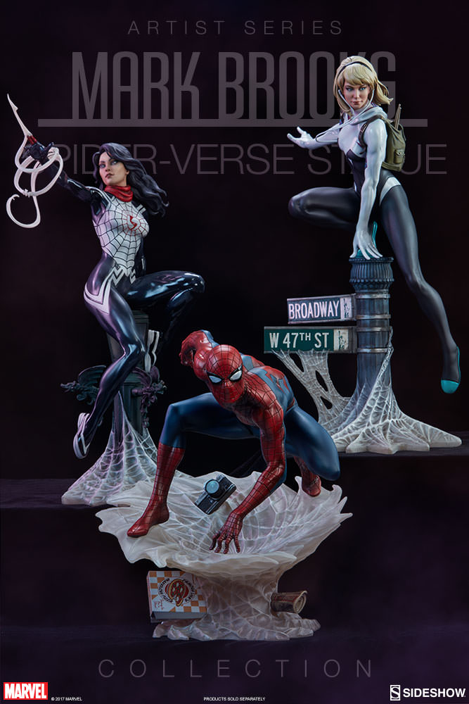 SILK " MARK BROOKS" Statue Marvel-silk-statue-sideshow-200502-31