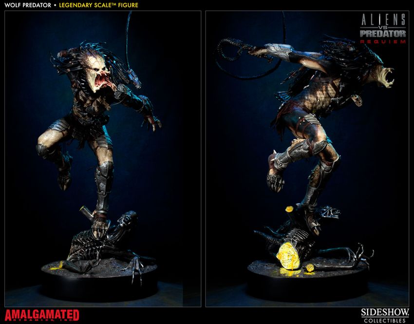 ALIENS VS PREDATORS: WOLF PREDATOR Legendary scale figure Wolf-predator-legendary-scale-figure-400093_press-04