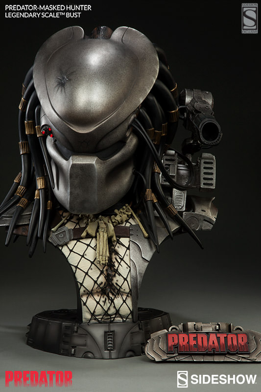 PREDATOR:  MASKED HUNTER Legendary scale bust  Predator-masked-hunter-legendary-scale-2002521-01