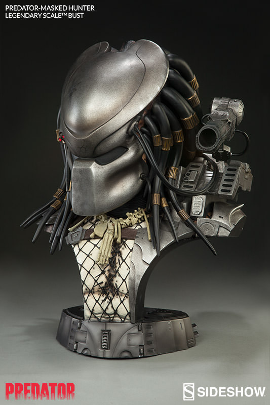 PREDATOR:  MASKED HUNTER Legendary scale bust  Predator-masked-hunter-legendary-scale-2002521-07