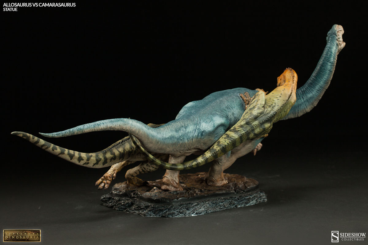 DINOSAURIA: ALLOSAURUS VS CAMARASAURUS statue 31033-allosaurus-vs-camarasaurus-007