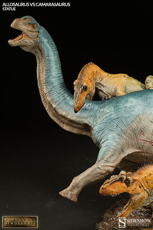 DINOSAURIA: ALLOSAURUS VS CAMARASAURUS statue 31033-allosaurus-vs-camarasaurus-012