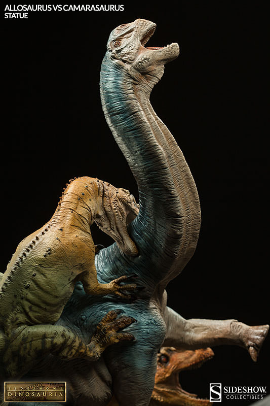 DINOSAURIA: ALLOSAURUS VS CAMARASAURUS statue 31033-allosaurus-vs-camarasaurus-015