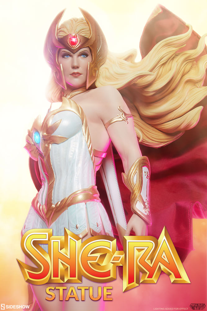 MASTER OF THE UNIVERSE: SHE-RA statue She-Ra-sideshow-statue-01