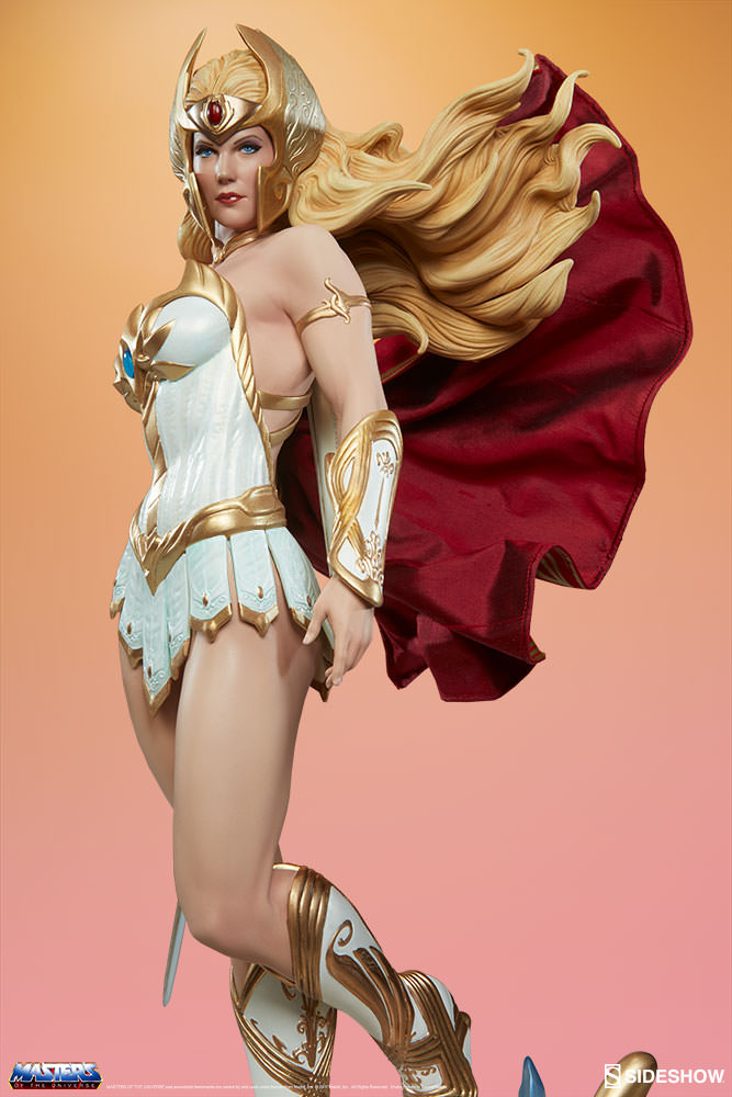 MASTER OF THE UNIVERSE: SHE-RA statue She-Ra-sideshow-statue-02