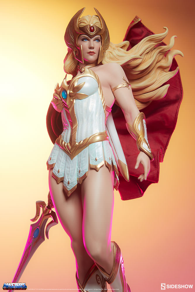 MASTER OF THE UNIVERSE: SHE-RA statue She-Ra-sideshow-statue-13