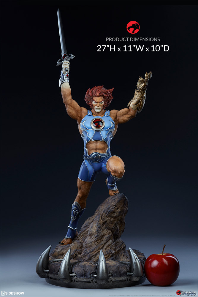 THUNDERCATS: LION-O statue Thundercats-lion-o-satue-sideshow-200496-04