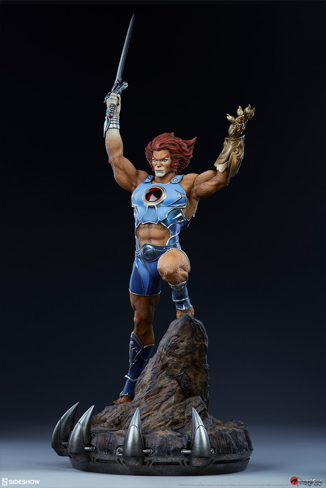 THUNDERCATS: LION-O statue Thundercats-lion-o-satue-sideshow-200496-05