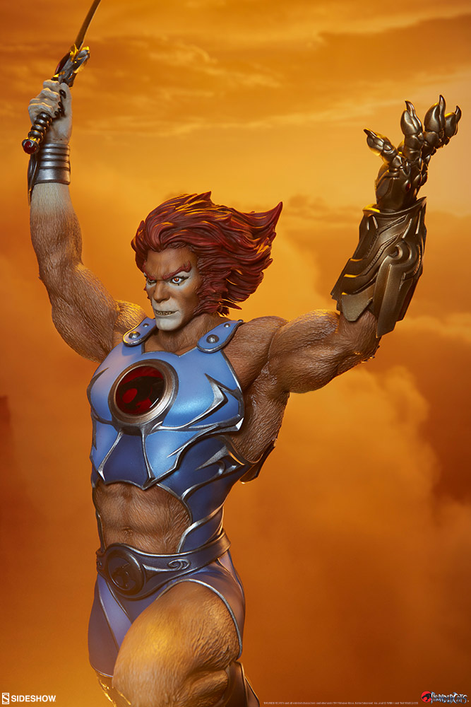 THUNDERCATS: LION-O statue Thundercats-lion-o-satue-sideshow-200496-23