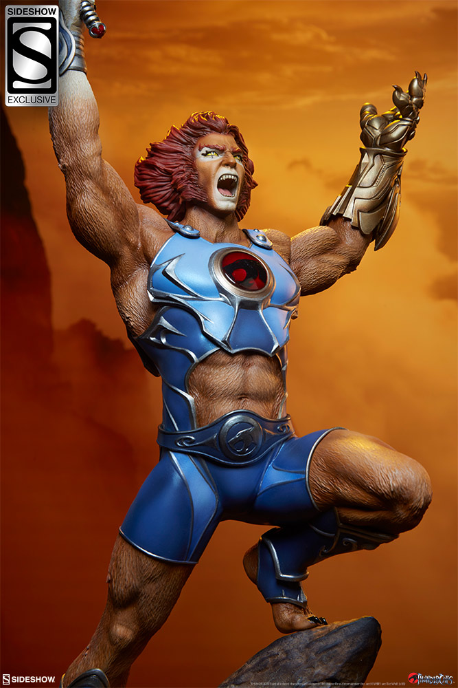 THUNDERCATS: LION-O statue Thundercats-lion-o-satue-sideshow-2004961-06