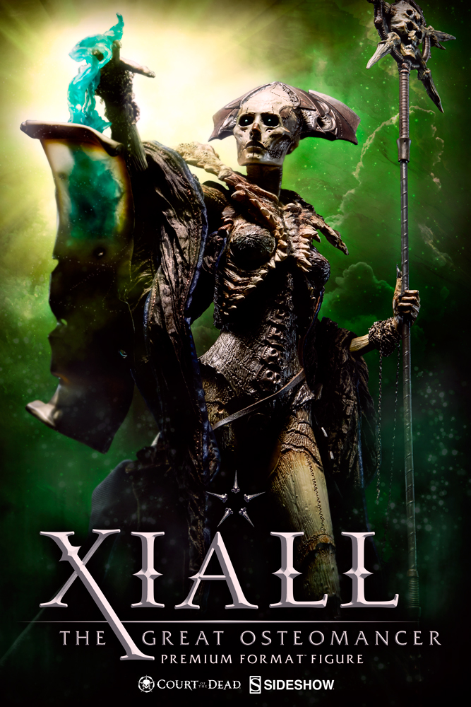 COURT OF THE DEAD: XIAL ' The great osteomancer ' Premium format Xiall-the-great-osteomancer-premium-format-300412-01