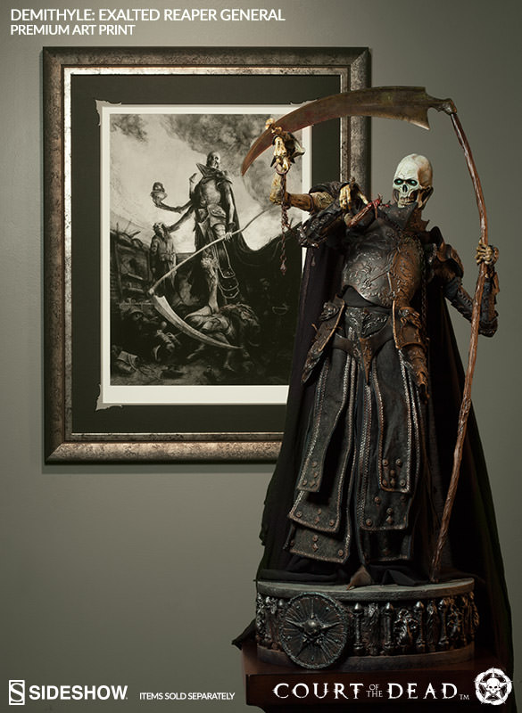 DEMITHYLE: EXALTED  REAPER GENERAL Premium Art Print Demithyle-premium-art-print-500350-press-03