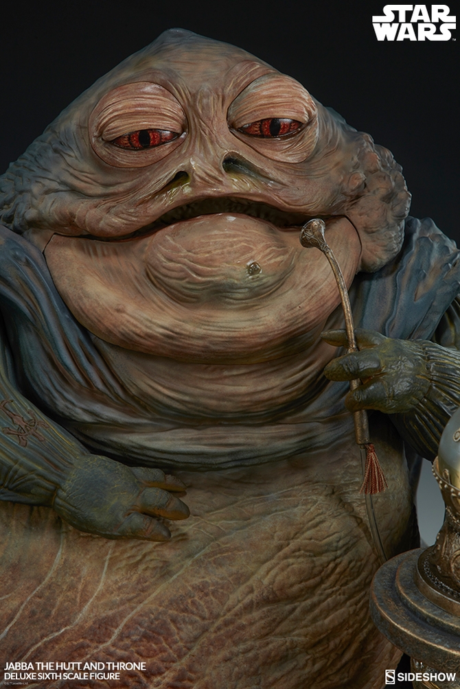 STAR WARS: JABBA THE HUTT & THRONE DELUXE Sixth scale figure Star-wars-jabba-the-hutt-and-throne-deluxe-sixth-scale-figure-sideshow-100410-08