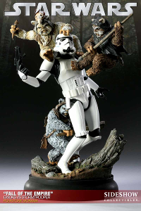 INDEX STAR WARS DIORAMAS Ewok-vs-stormtrooper-small