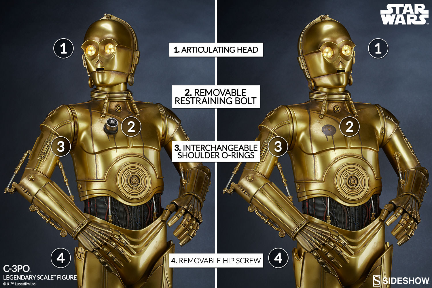 STAR WARS : C-3PO Legendary scale figure Star-wars-c-3po-legendary-scale-figure-400153-18