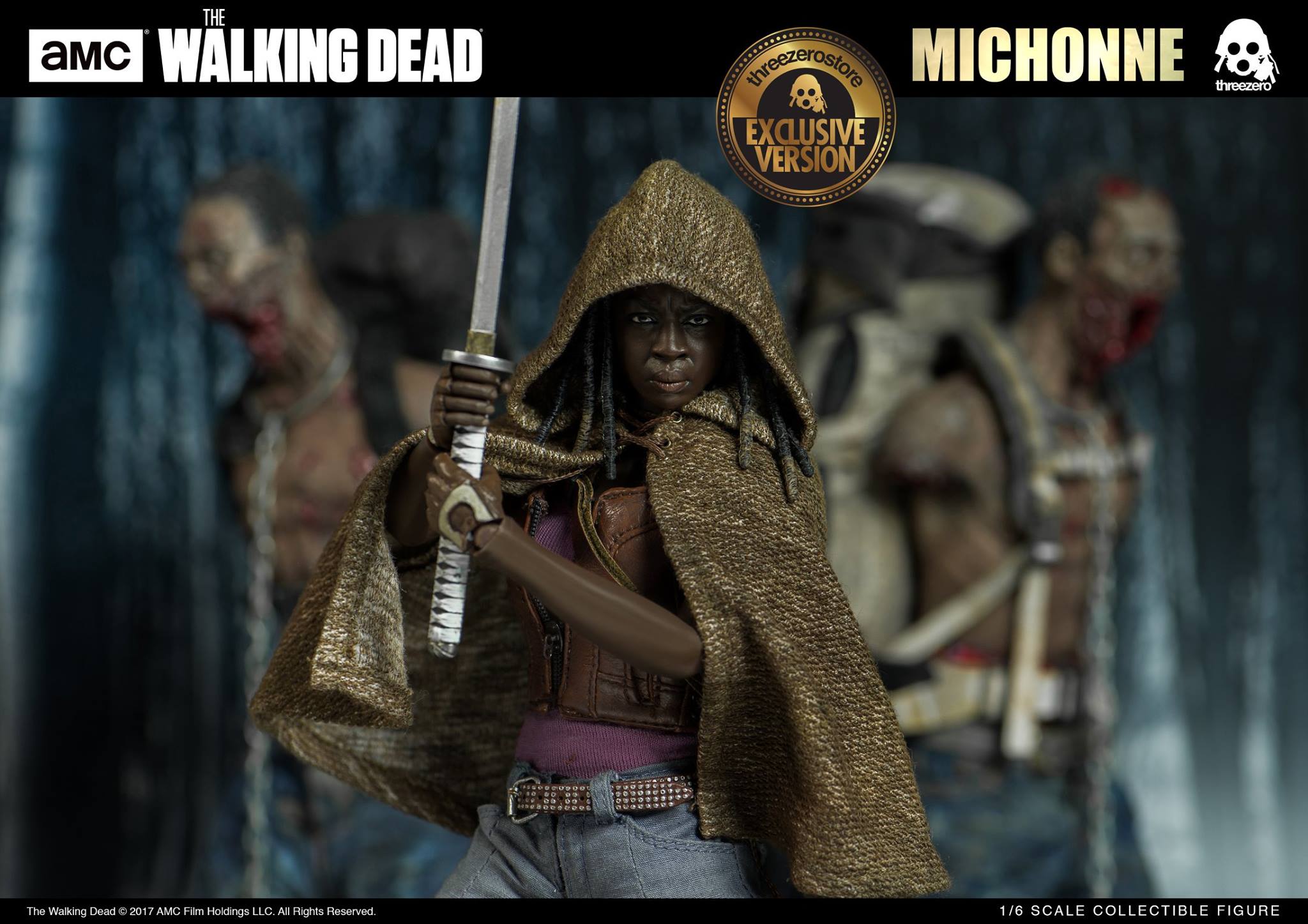 ThreeZero : The Walking Dead - michonne  Michonne-7