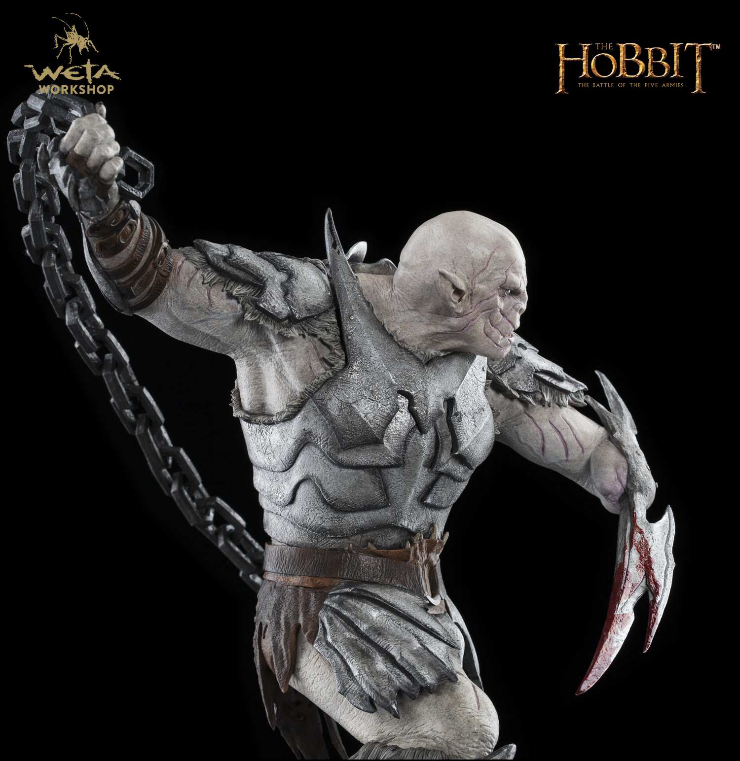 THE HOBBIT: THE BATTLE OF THE FIVE ARMIES : AZOG - COMMANDER OF LEGIONS Azog-Botfa_03