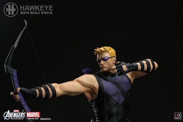 XM Studios : Hawkeye Sixth Scale Statue Xm-Hawkeye-project-09