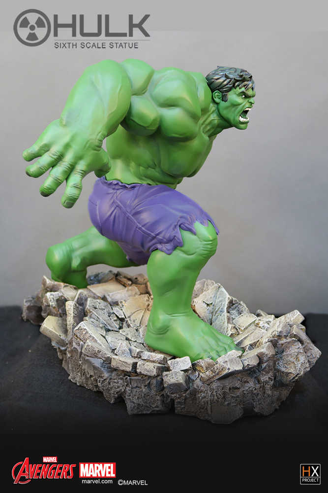 XM Studios : Hulk Sixth Scale Statue Xm-hluk-project-02