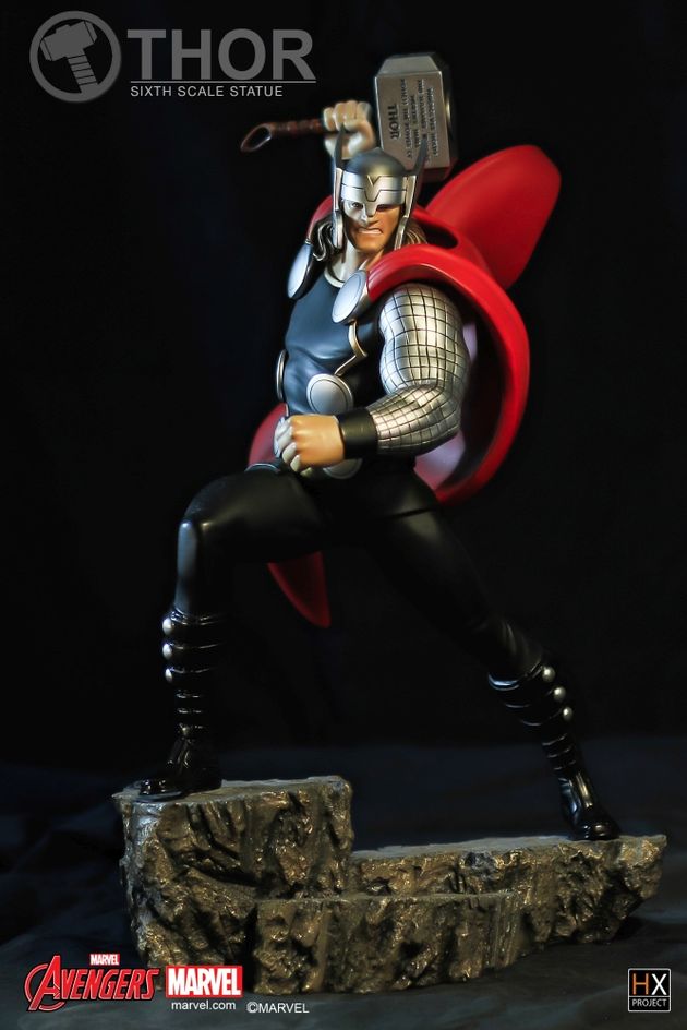 XM Studios : Thor Sixth Scale Statue Xm-thor-project-04