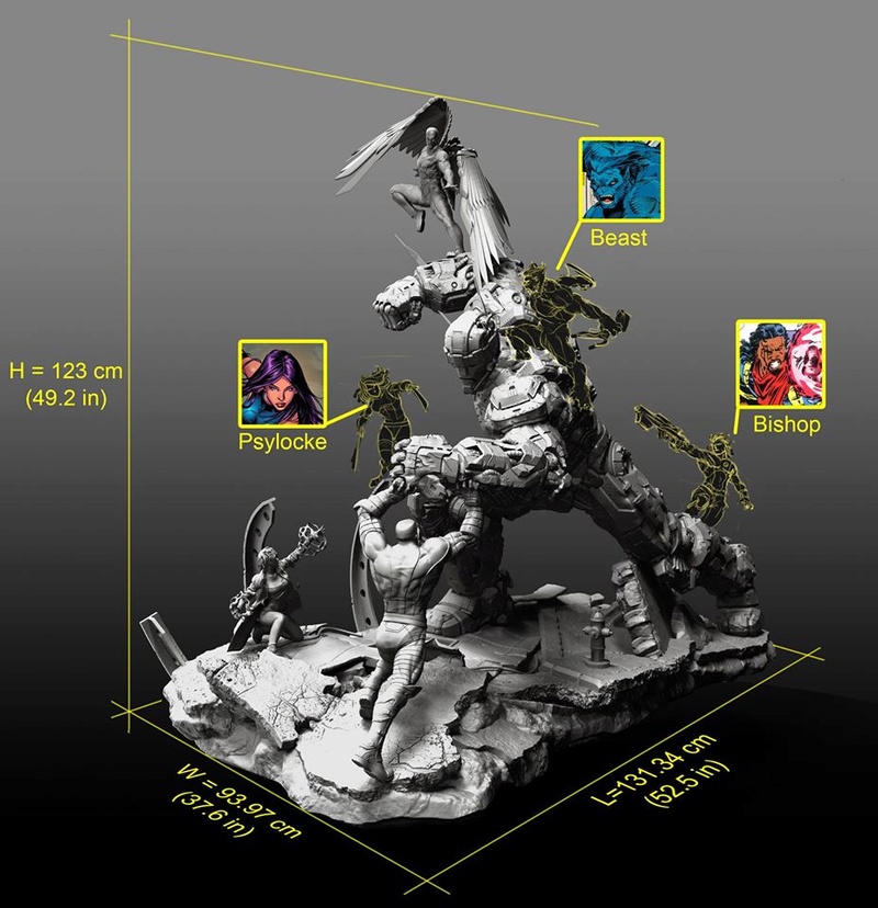 X-Men Alliance Diorama 1/6 - Projet Complet - Page 3 Image_1472998260