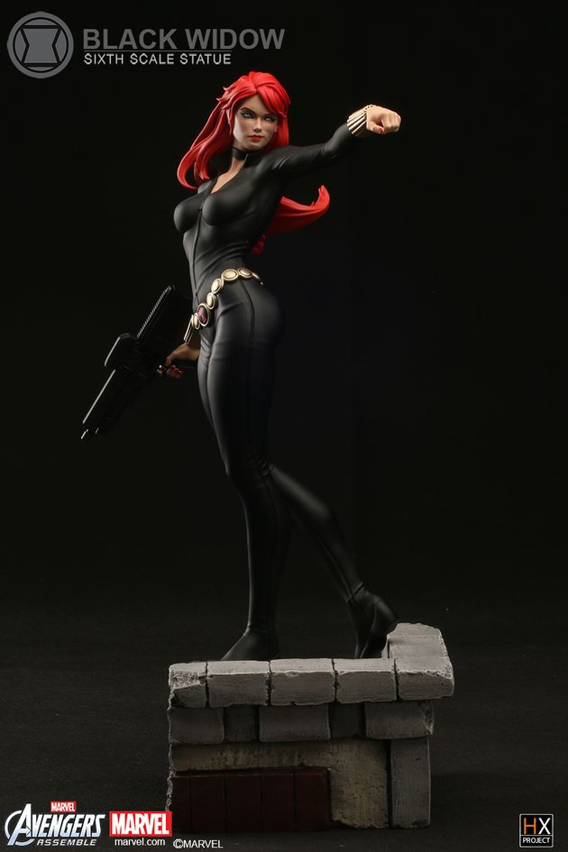 XM Studios : Black Widow Six Scale Statue Xm-black-widow-project-04