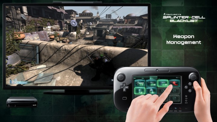 Vídeo mostra a jogabilidade de Splinter Cell: Black List com Wii U GamePad Splinter-cell-blacklist-wii-u-720x404