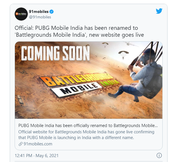 2021 - Những điều cần biết về Battlegrounds Mobile India 2021 Pubg