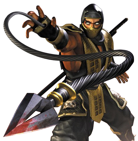 Your favorite videogame characters Scorpion-Mortal-Kombat