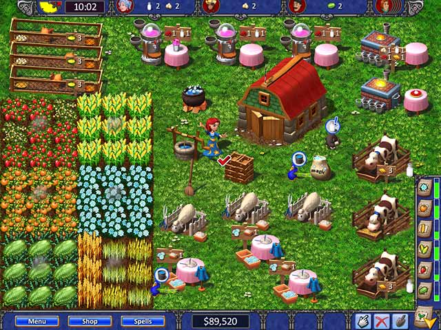 حصريا لعبة المزرعة Fantastic Farm Screen1