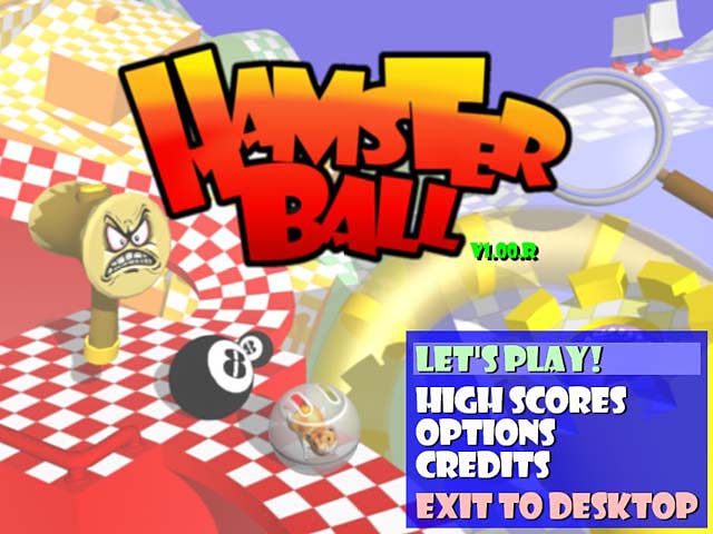 من لديه قوة التركيز و التتبيث مع لعبة hamster ball بحجم 9ميجا Screen1