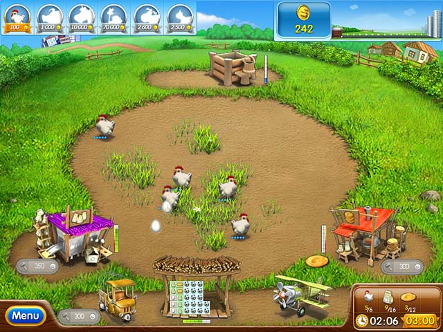 لعبة رائعة لعبة Farm Frenzy 2 سارع و حمل Screen1