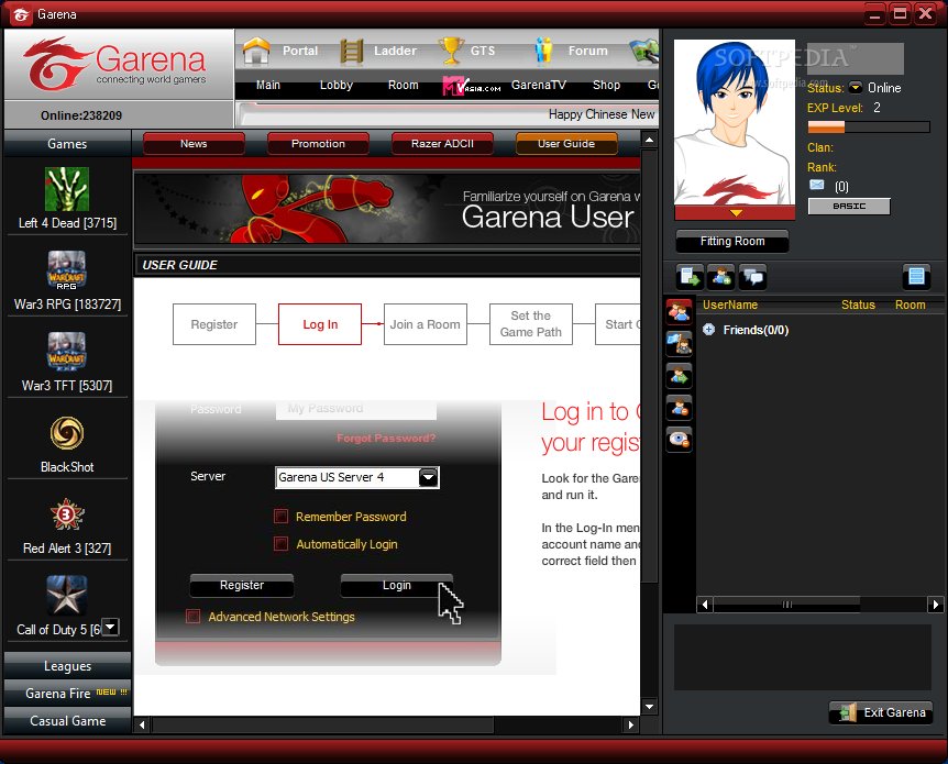 Garena  البرنامج أكتر  طلبا في المنتديات GArena-Launcher_1