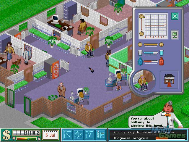 les jeux ou j'ai pass des heures Theme-Hospital_3